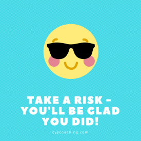 take a risk quote