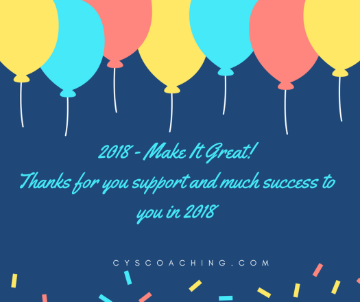 2018 - Make It Great!
